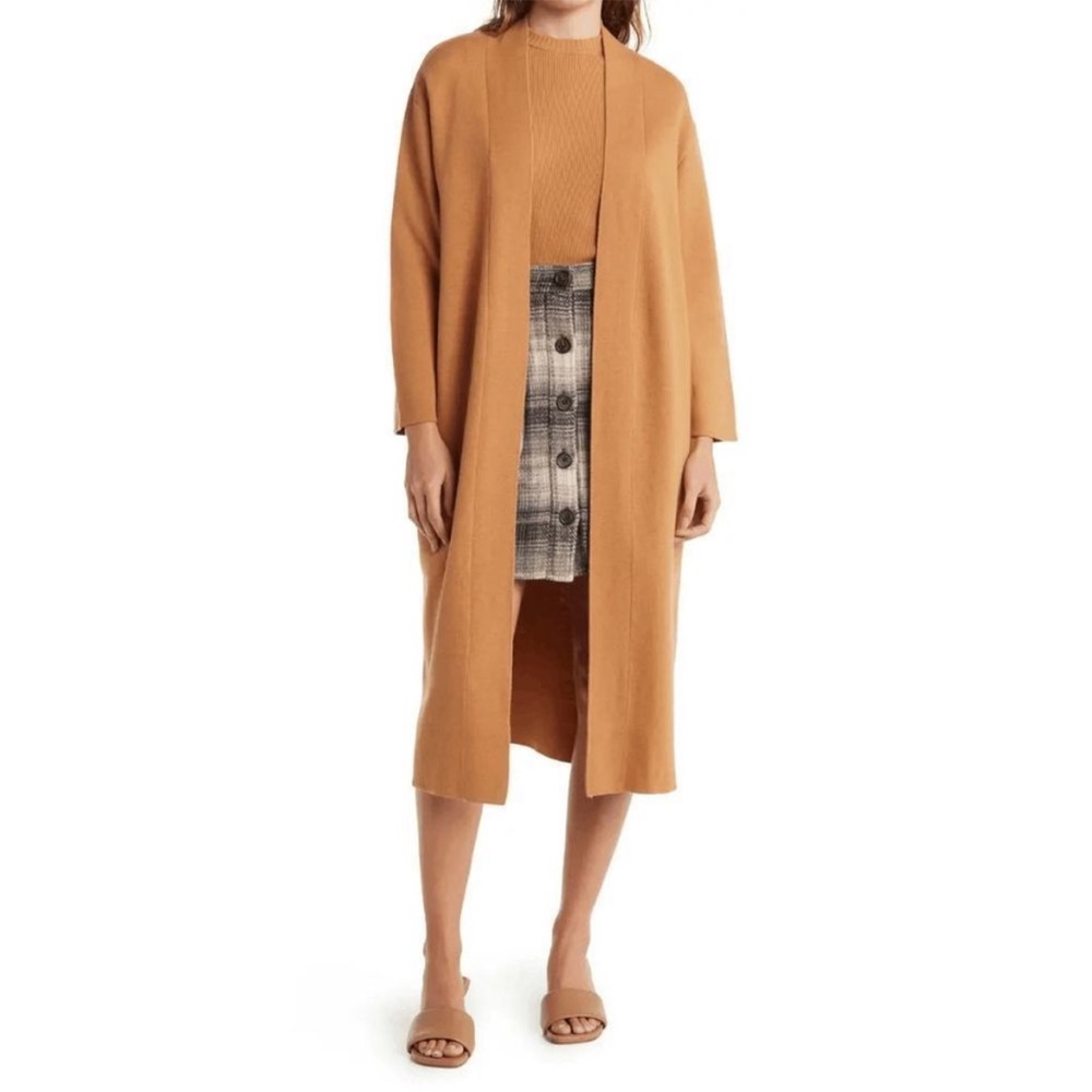 Toccin NY Camel Wool Blend Shacket - Size XS/S